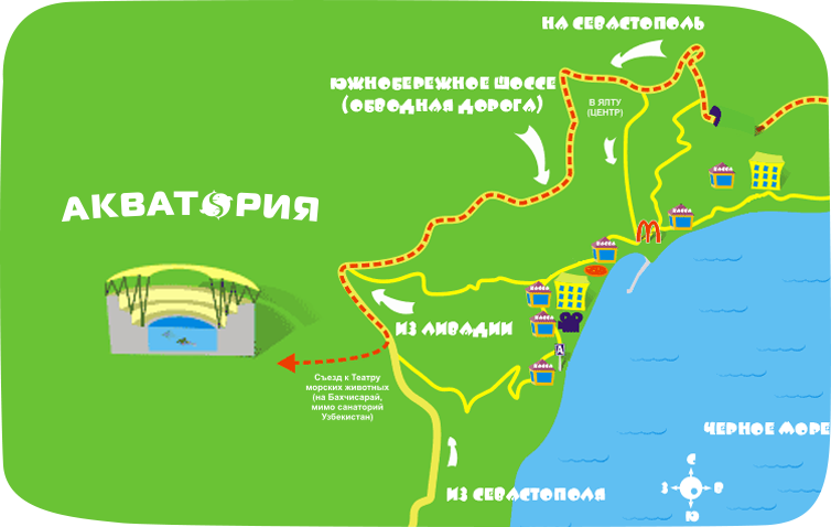 Карта проезда